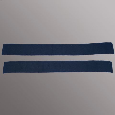 Pletené manžety 100% bavlna - tmavě modrá - náhled č. 1
